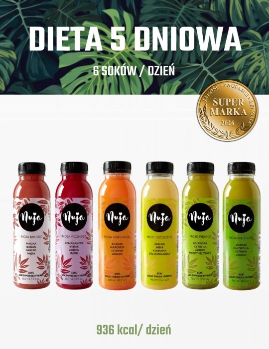 dieta sokowa 5 Dniowa